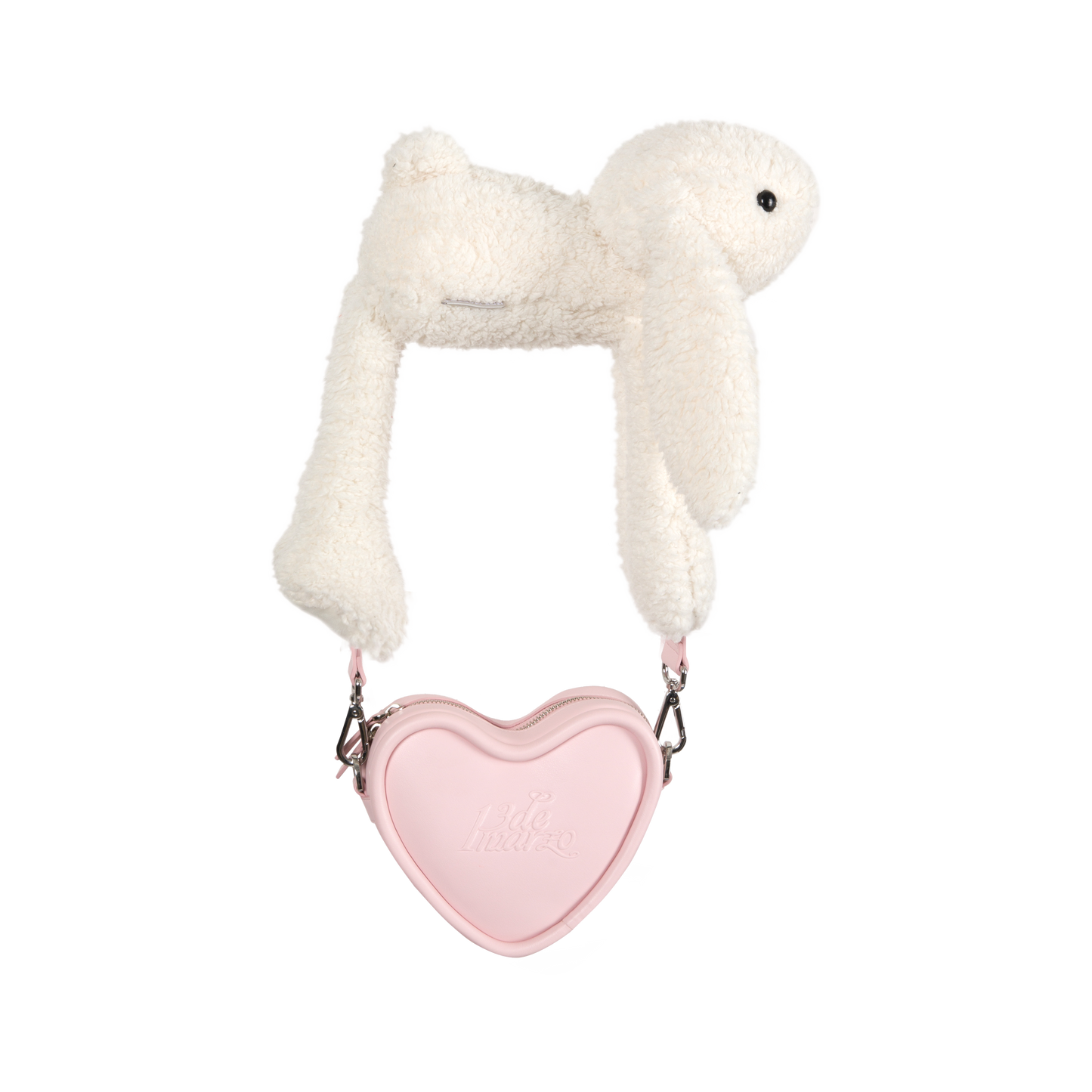 13DE MARZO Doozoo Suspender Heart Shape Bag