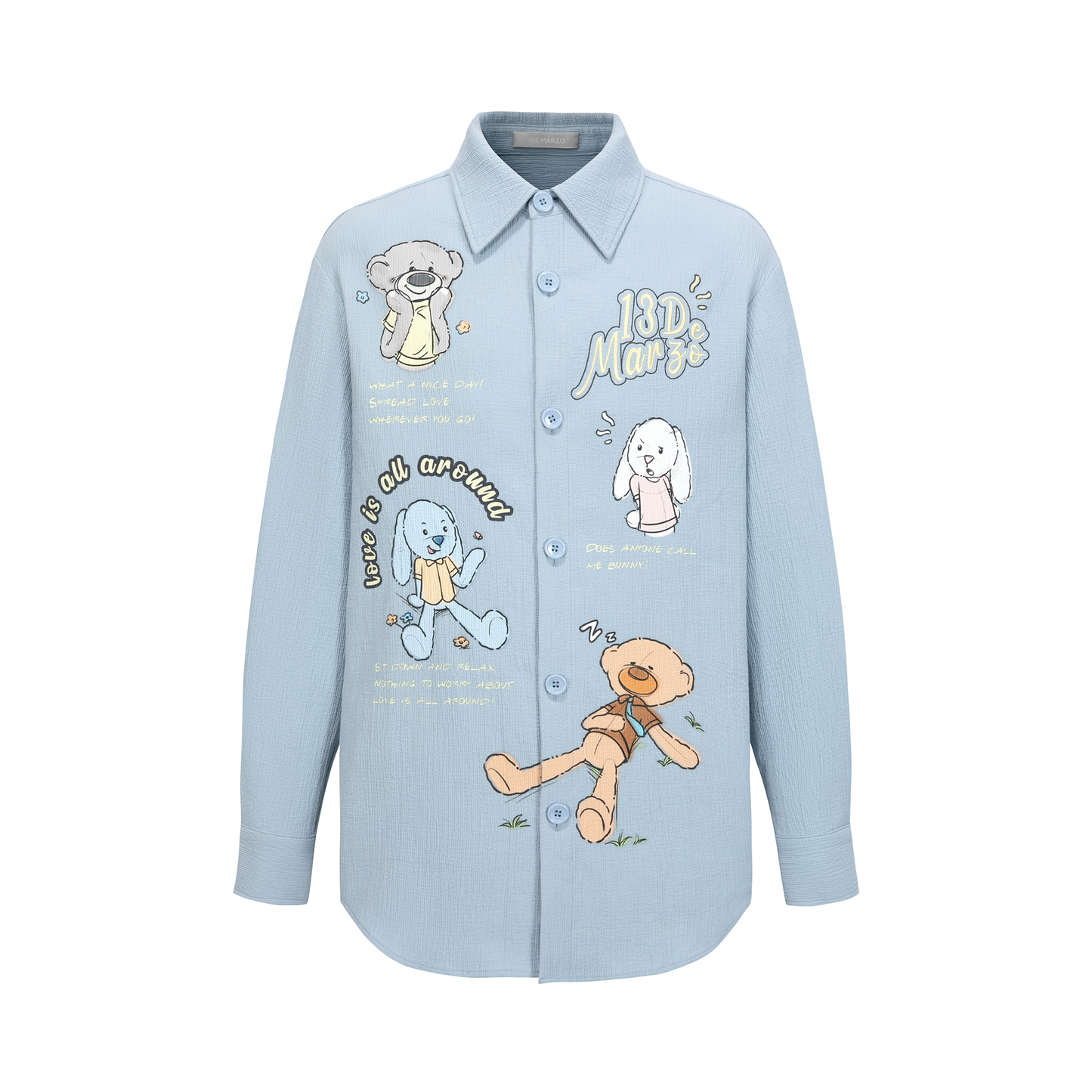 13DE MARZO Doozoo Cartoon Shirt