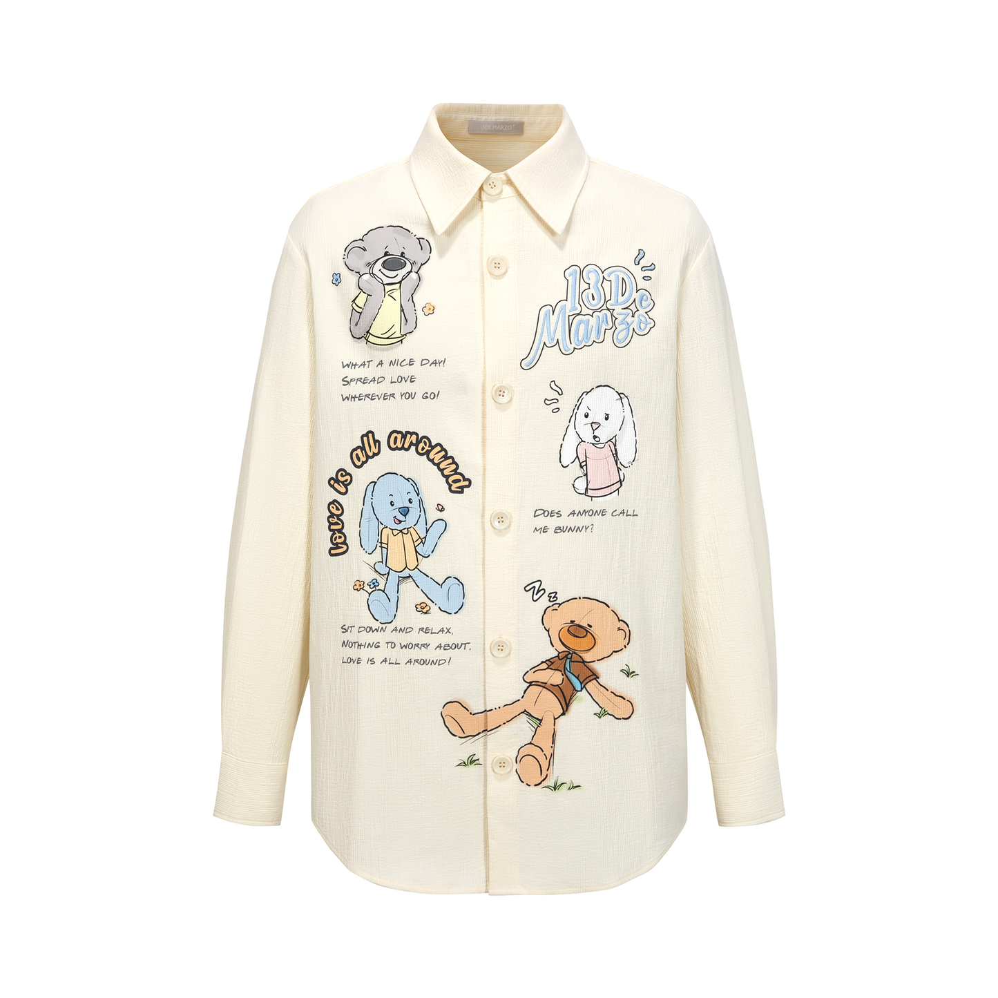 13DE MARZO Doozoo Cartoon Shirt