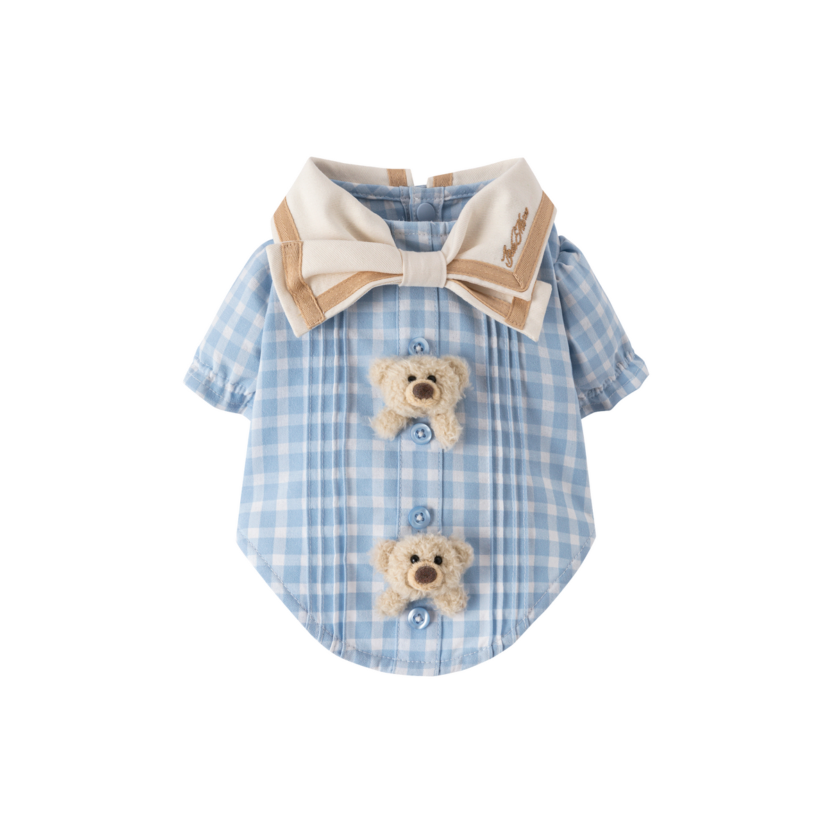 13DE MARZO Bee Bear Jumper Dress Yellow - 13DE MARZO