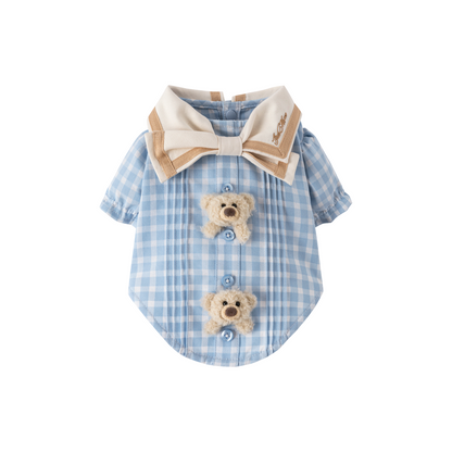 13DE MARZO Bee Bear Jumper Dress Yellow - 13DE MARZO