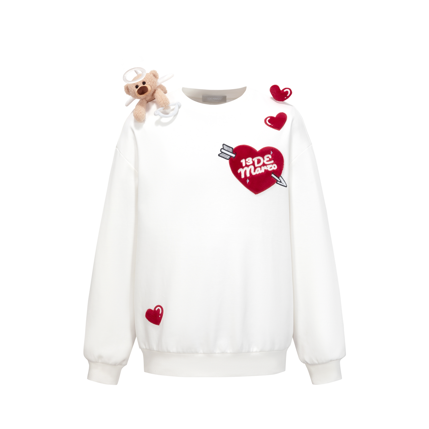 13DE MARZO Doozoo Cupid Heart Sweater