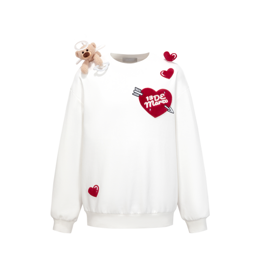 13DE MARZO Doozoo Cupid Heart Sweater