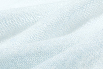 13DE MARZO Mohair Knit Cover-Up T-shirt