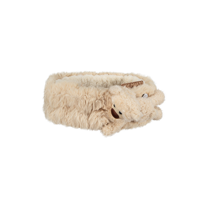 13DE MARZO Plush Hair Band Khaki - 13DE MARZO