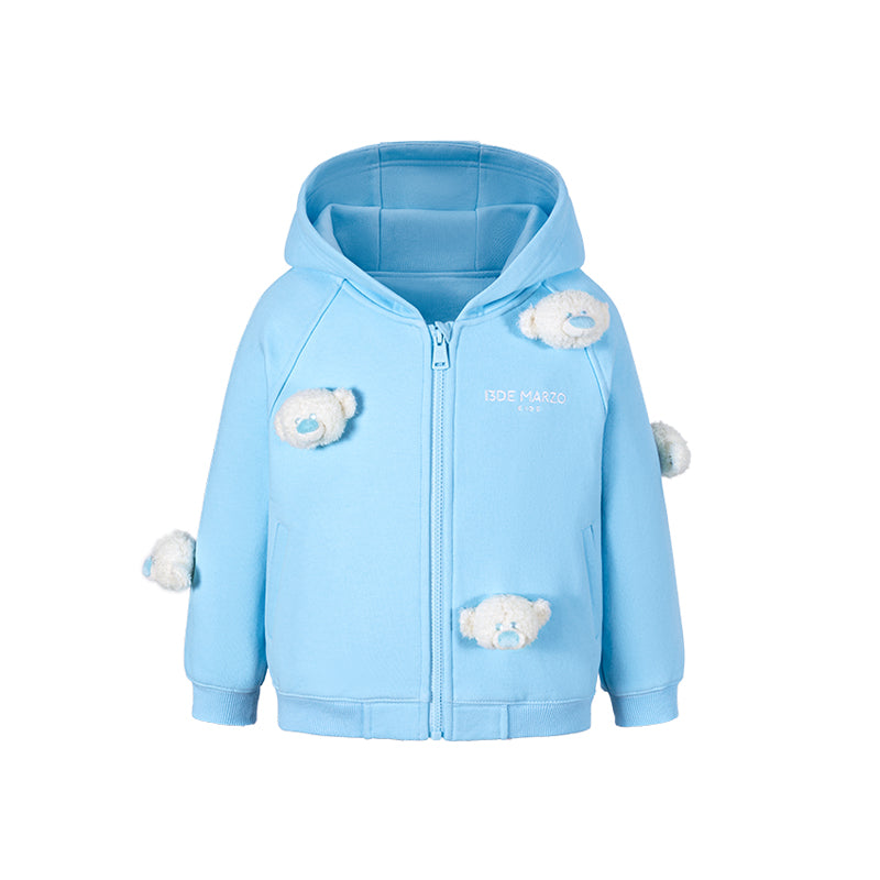 13DE MARZO BabyBear Full Zipper Hoodie - 13DE MARZO