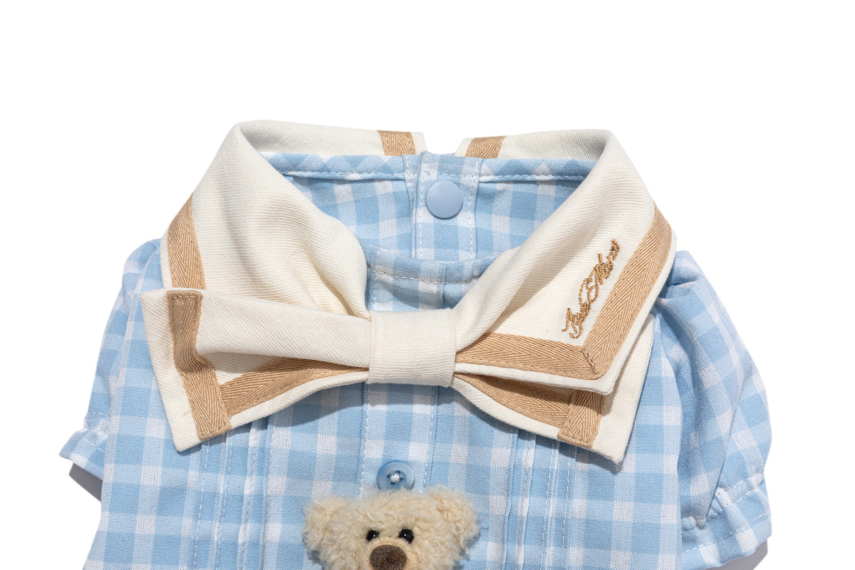 13DE MARZO Bee Bear Jumper Dress Yellow - 13DE MARZO