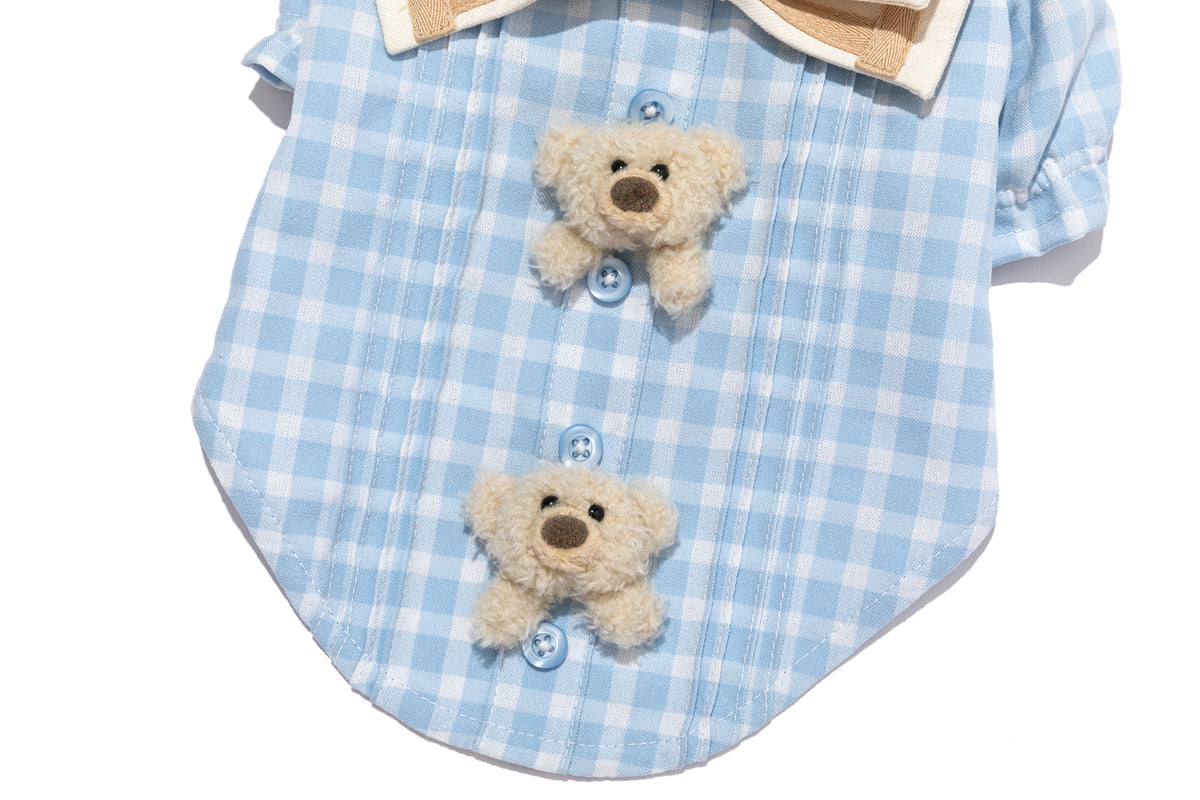 13DE MARZO Bee Bear Jumper Dress Yellow - 13DE MARZO