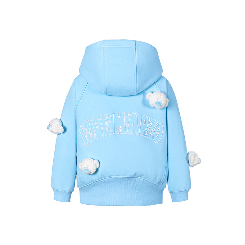 13DE MARZO BabyBear Full Zipper Hoodie - 13DE MARZO