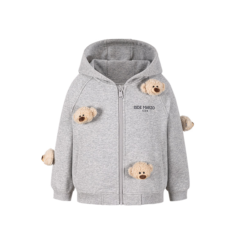 13DE MARZO BabyBear Full Zipper Hoodie - 13DE MARZO