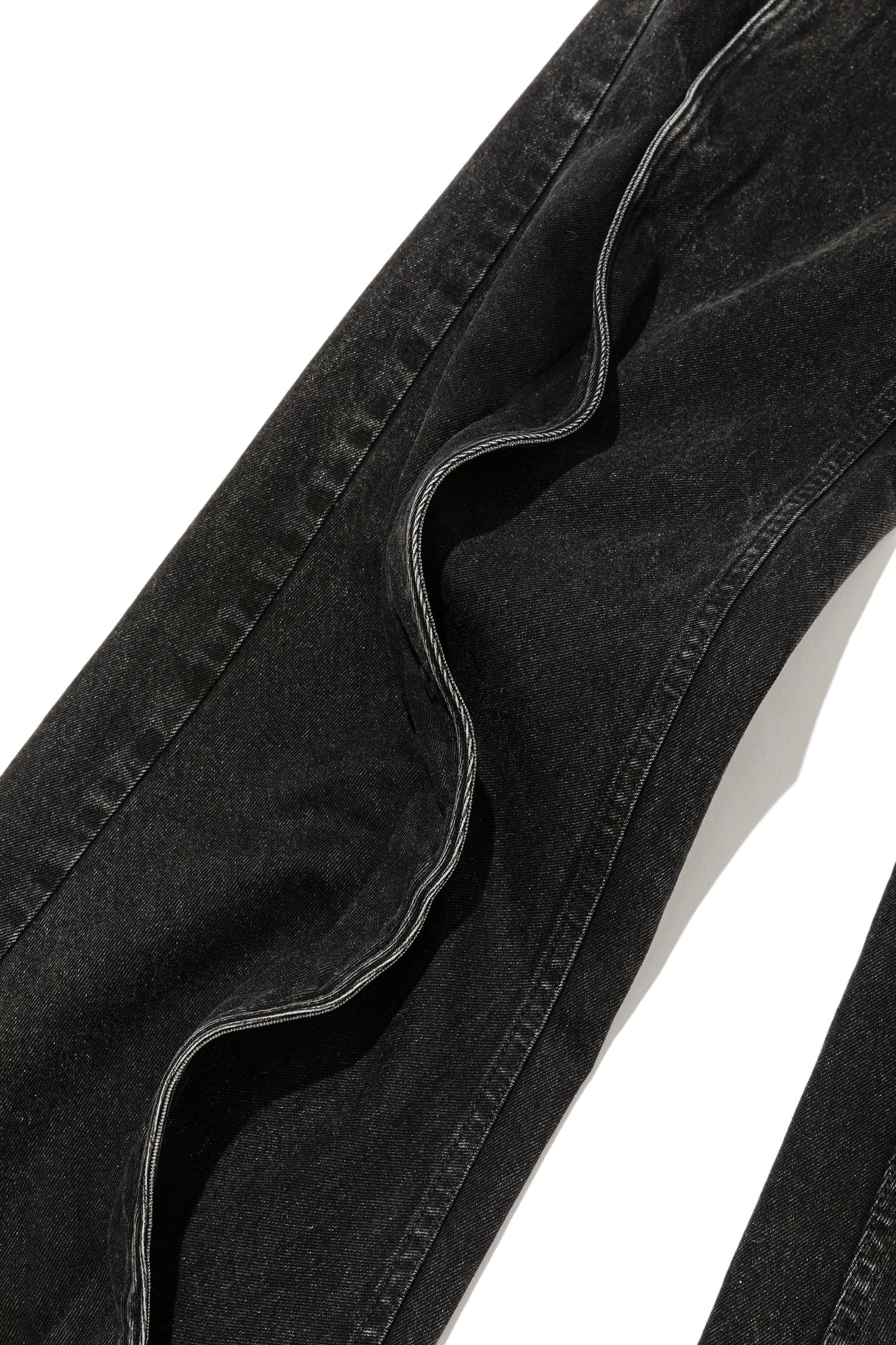 13DE MARZO Bear Fork Crinkle Jeans