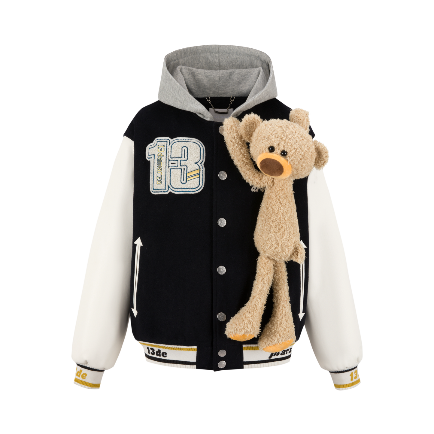 13DE MARZO Doozoo Giant Baseball Jacket