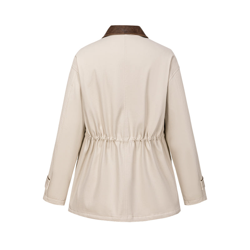 13DE MARZO Patchwork Bear Parka Coat - 13DE MARZO