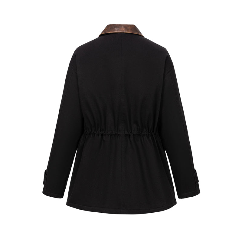 13DE MARZO Patchwork Bear Parka Coat - 13DE MARZO