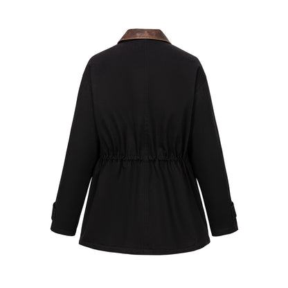 13DE MARZO Patchwork Bear Parka Coat - 13DE MARZO