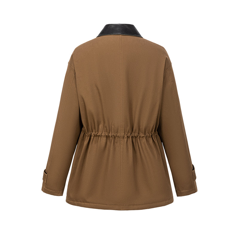 13DE MARZO Patchwork Bear Parka Coat - 13DE MARZO