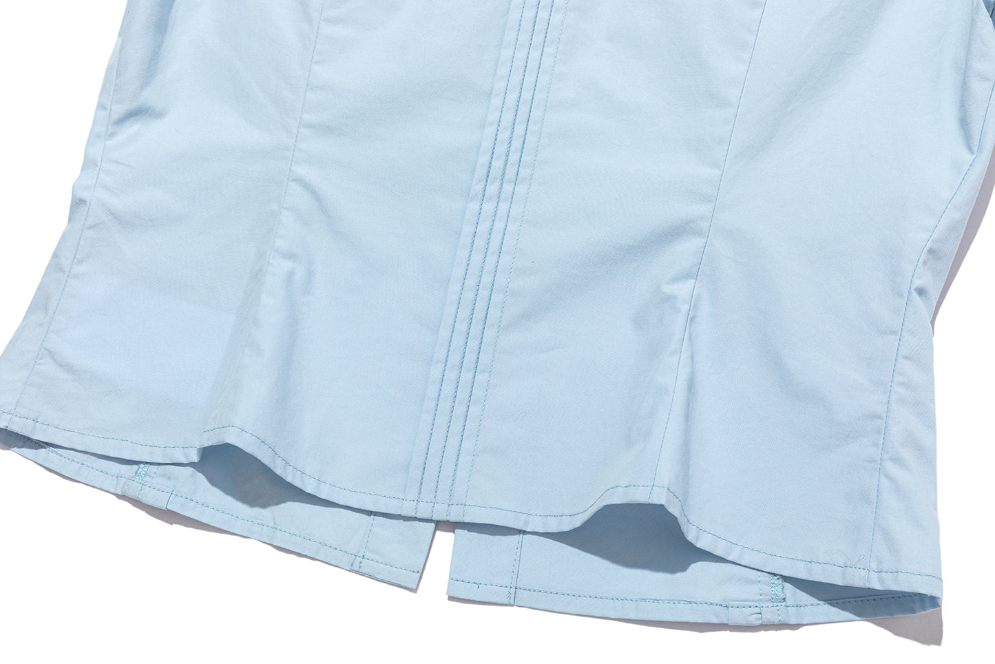 13DE MARZO Patchwork Two-Piece Style Shirt Blue - 13DE MARZO