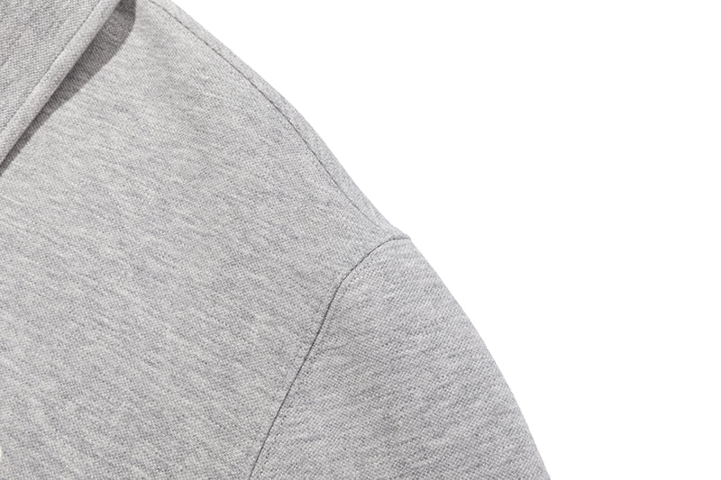 13DE MARZO Bear Polo T-shirt Grey