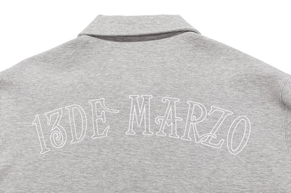 13DE MARZO Bear Polo T-shirt Grey