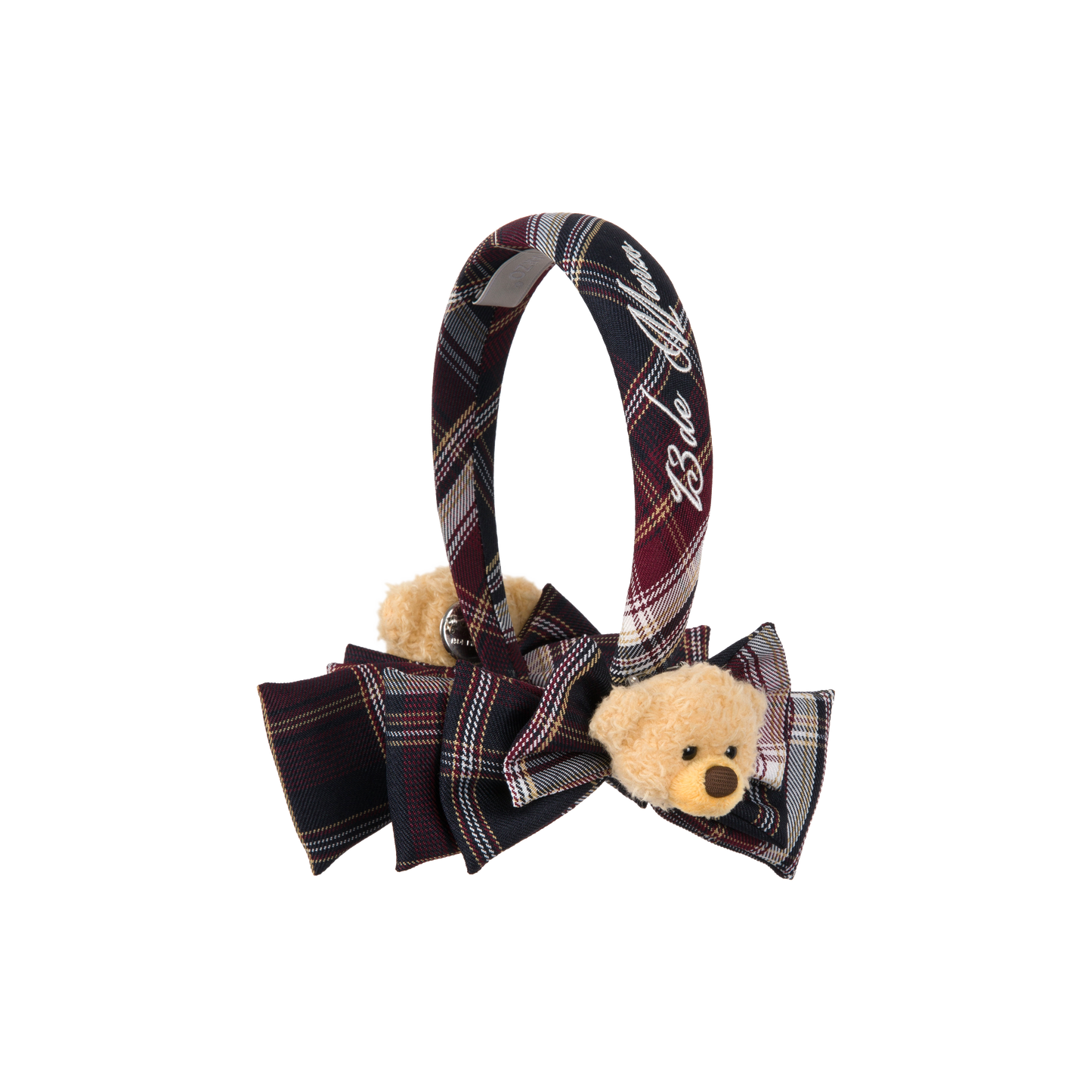 13DE MARZO Dooozoo Plaid Bow Hair Ring