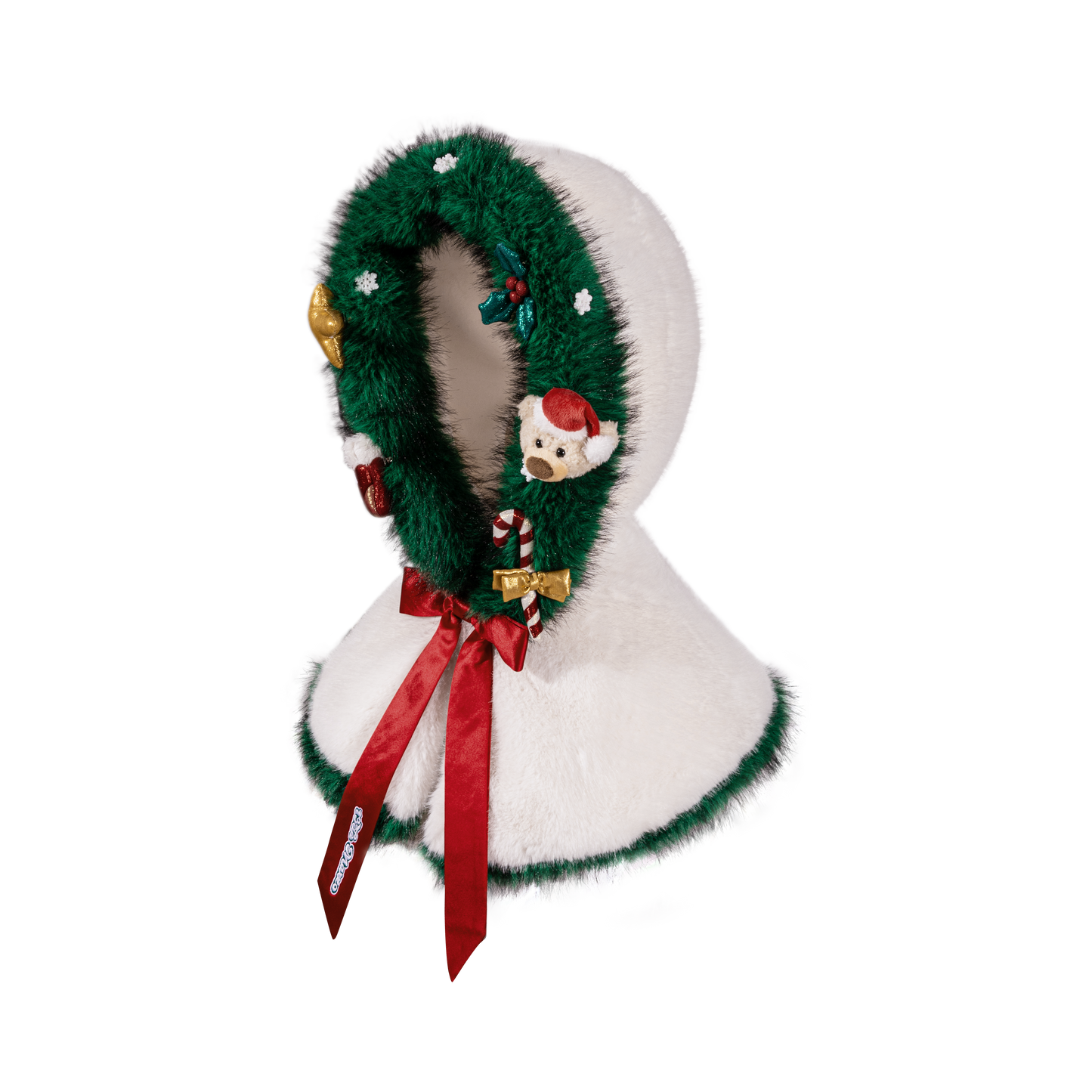 13DE MARZO Christmas Tree Collar Balaclava