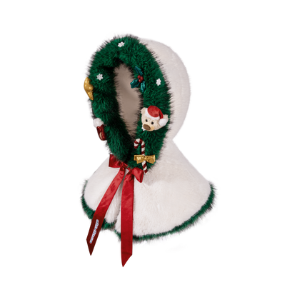 13DE MARZO Christmas Tree Collar Balaclava