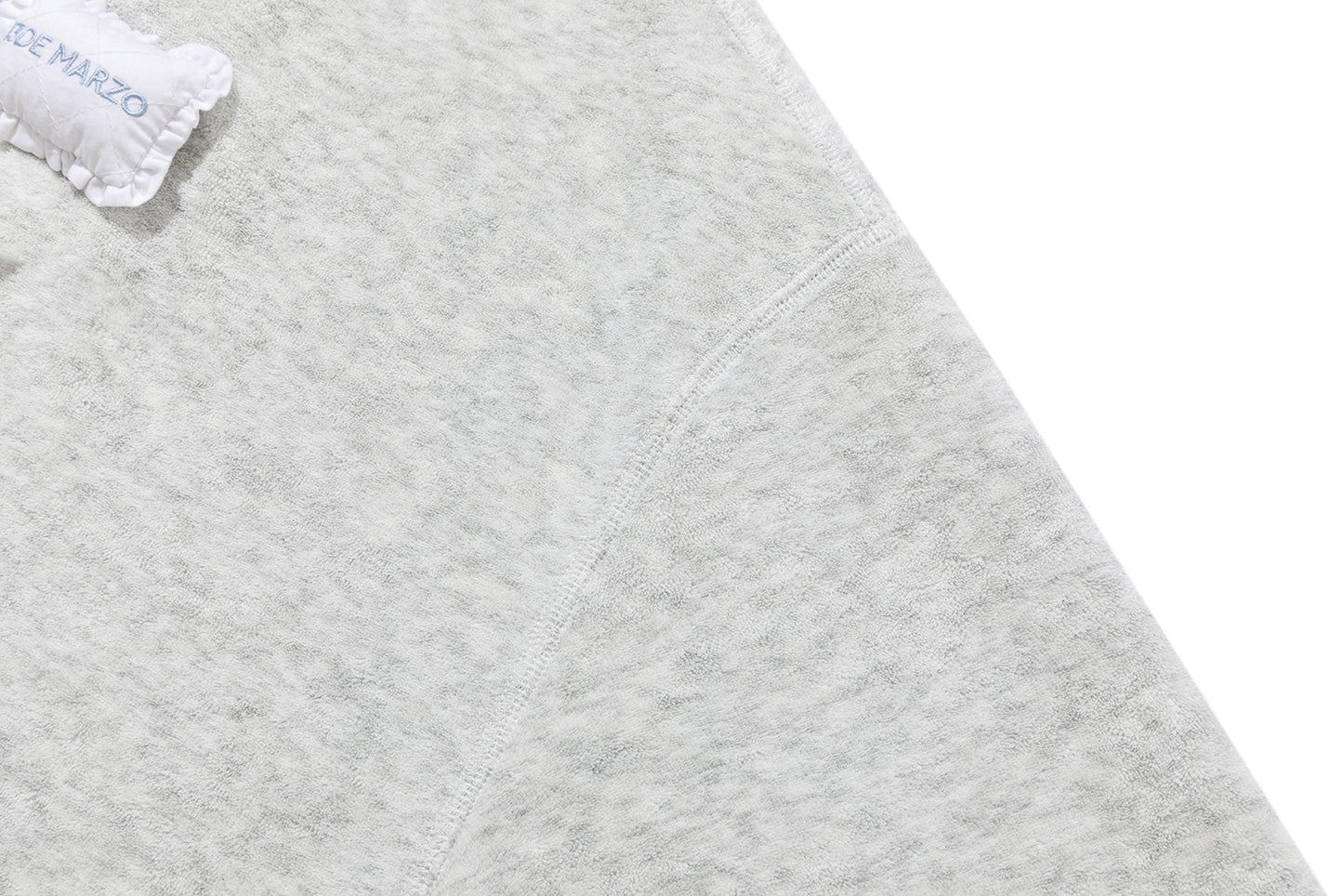 13DE MARZO Nighty Night Bear Lace Hoodie Grey