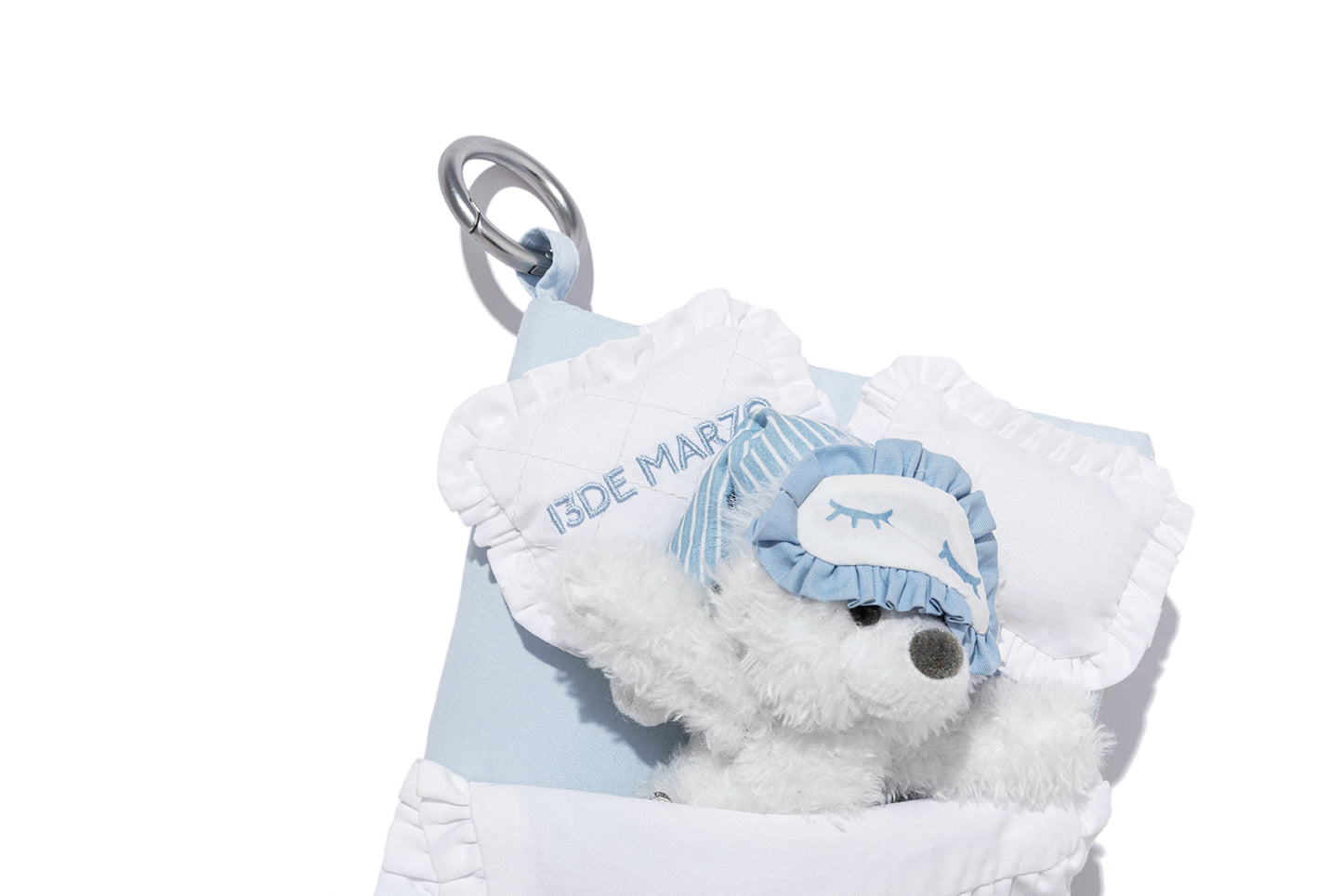 13DE MARZO Nighty Night Bear ID Holder