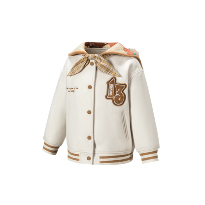 13DE MARZO BabyBear Surfer Sailor Collar Jacket Beige