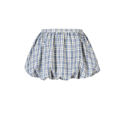 13DE MARZO Flattering A-Line Bloomer Skirt Blue