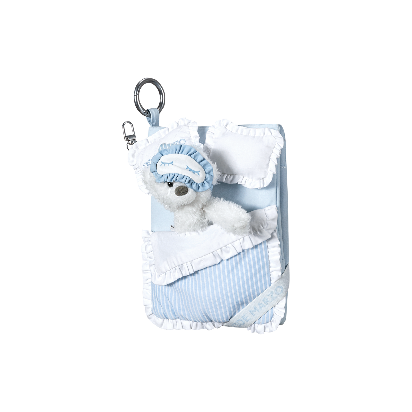 13DE MARZO Nighty Night Bear ID Holder