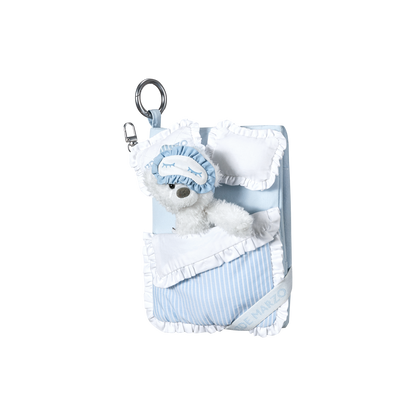 13DE MARZO Nighty Night Bear ID Holder