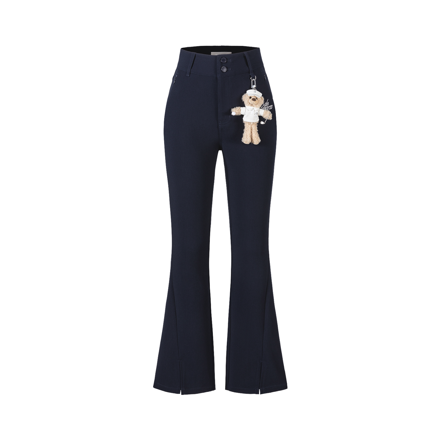 13DE MARZO Golf Bear Trousers Navy Blue - 13DE MARZO