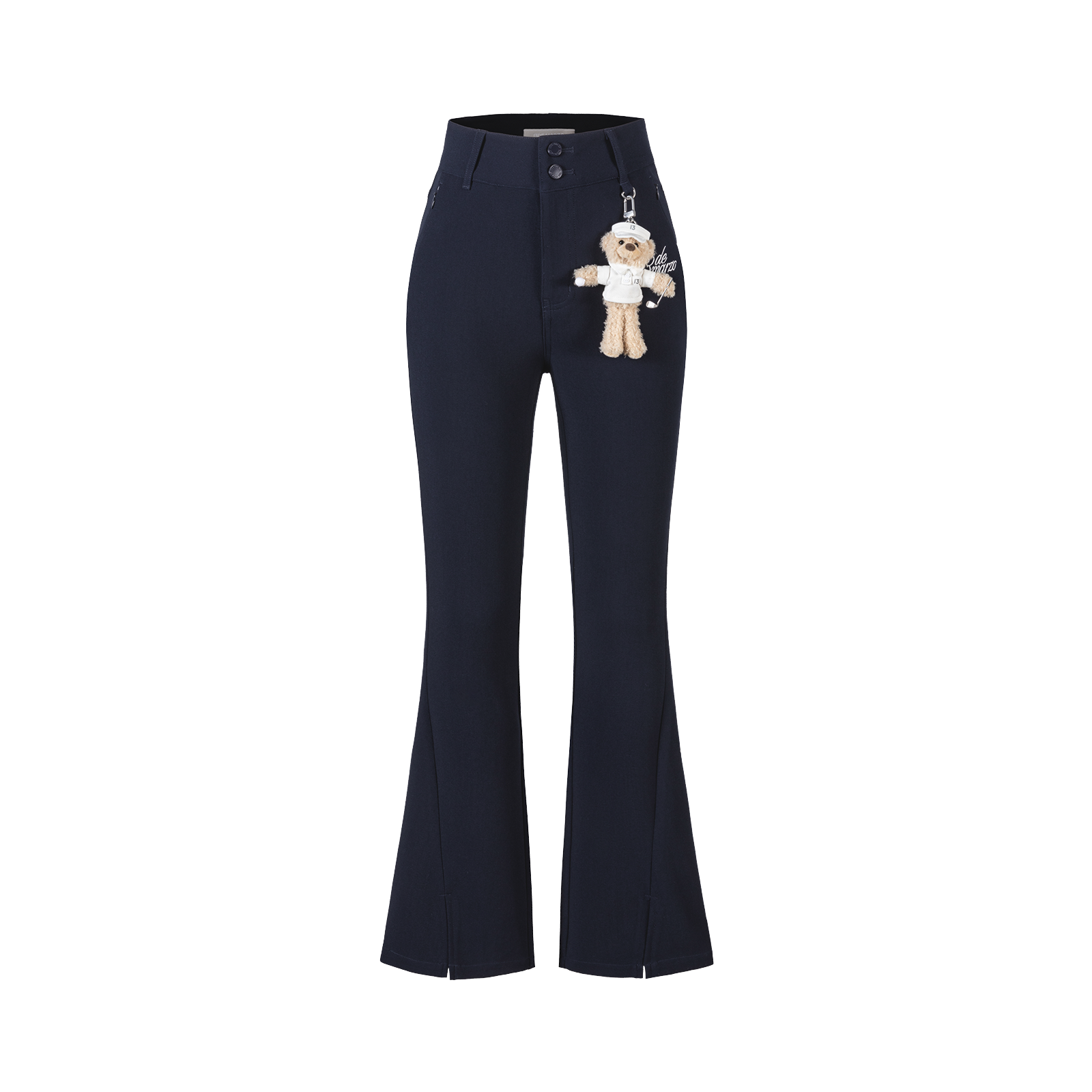 13DE MARZO Golf Bear Trousers Navy Blue - 13DE MARZO