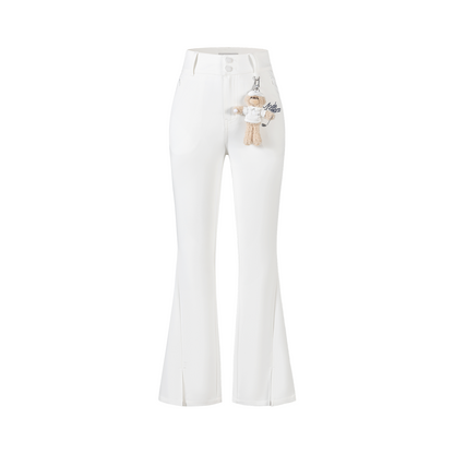 13DE MARZO Golf Bear Trousers White - 13DE MARZO