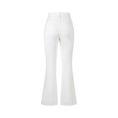 13DE MARZO Golf Bear Trousers White - 13DE MARZO