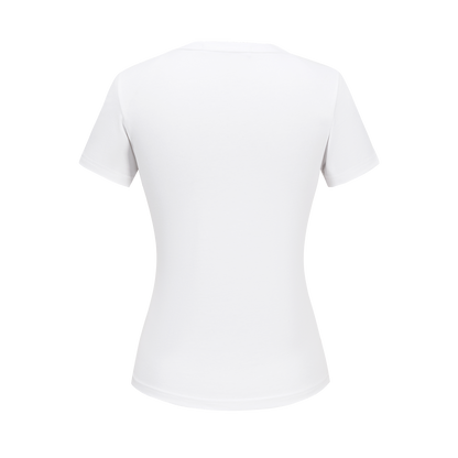 13DE MARZO Bear Base T-shirt White - 13DE MARZO