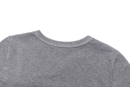 13DE MARZO Bear Base T-shirt Grey - 13DE MARZO