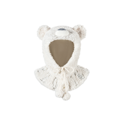 13DE MARZO Doozoo Bear Balaclava White