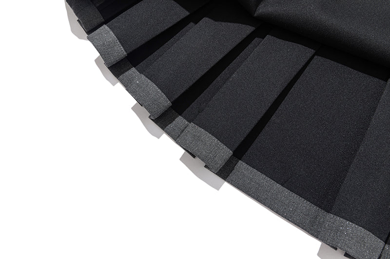 13DE MARZO Halter Neck Blazer Dress Grey