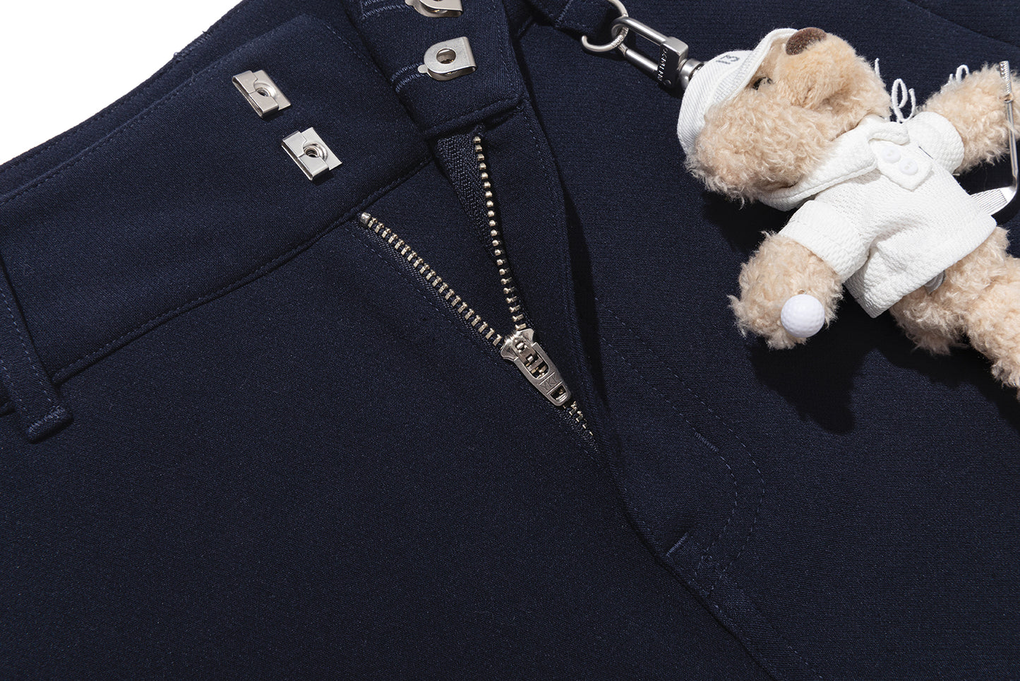 13DE MARZO Golf Bear Trousers Navy Blue - 13DE MARZO