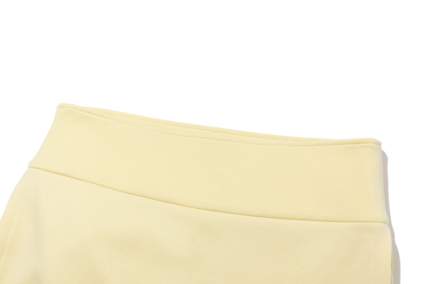 13DE MARZO Golf Split-Hem Sweat Skort Yellow - 13DE MARZO
