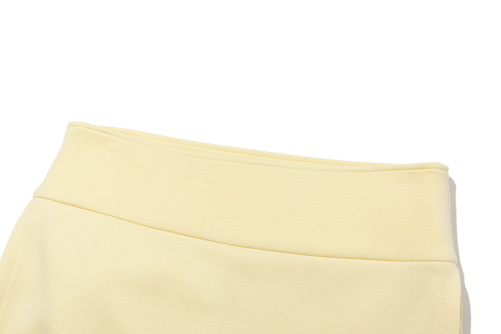 13DE MARZO Golf Split-Hem Sweat Skort Yellow - 13DE MARZO