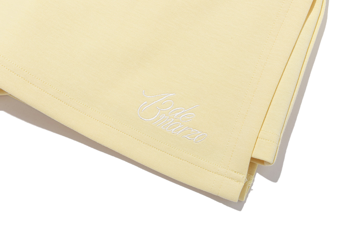 13DE MARZO Golf Split-Hem Sweat Skort Yellow - 13DE MARZO