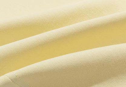 13DE MARZO Golf Split-Hem Sweat Skort Yellow - 13DE MARZO