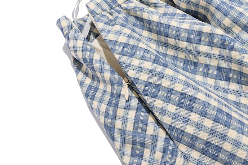 13DE MARZO Flattering A-Line Bloomer Skirt Blue