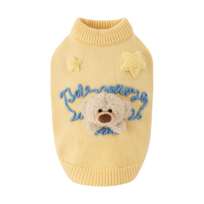 13DE MARZO Doozoo Bear Pet Sweater