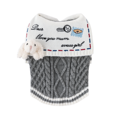 13DE MARZO Sailor Bear Pet Sweater