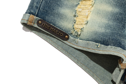 13DE MARZO Metal Waist Chain Jorts - 13DE MARZO