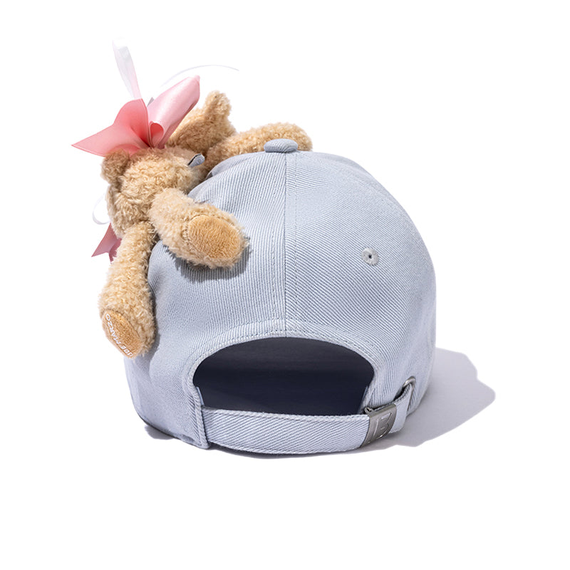 13DE MARZO RONRON Bear Ribbon Cap - 13DE MARZO
